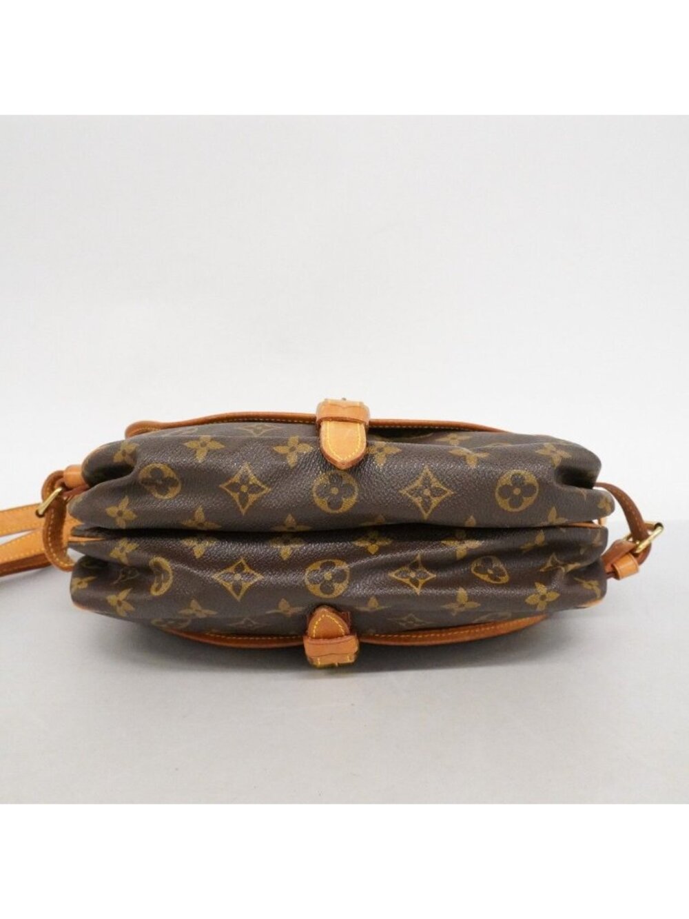 Louis Vuitton Shoulder Bag Monogram Saumur 30 Brown - Picture 3 of 10
